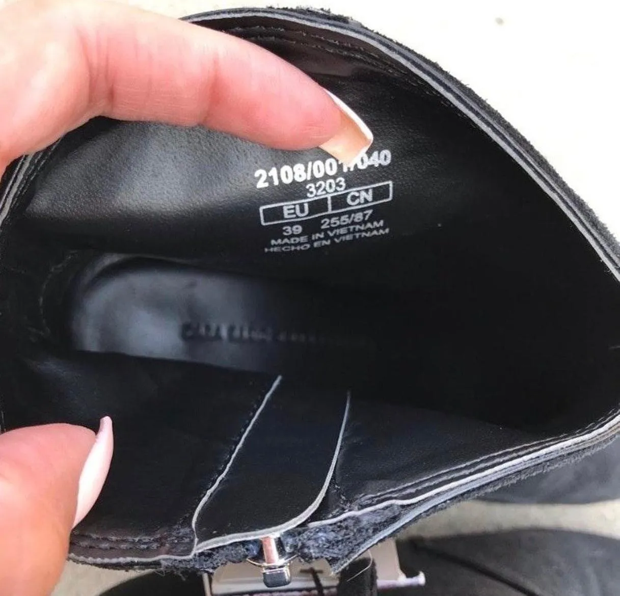 ZARA Suede Booties - Image 6