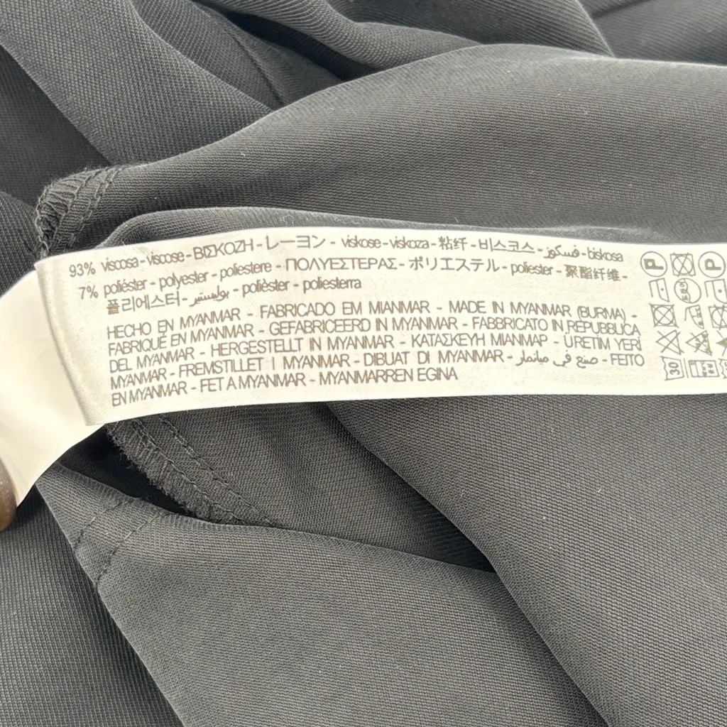 ZARA Black Cargo Jogger Pants | NWT | Women’s Size L - Image 8