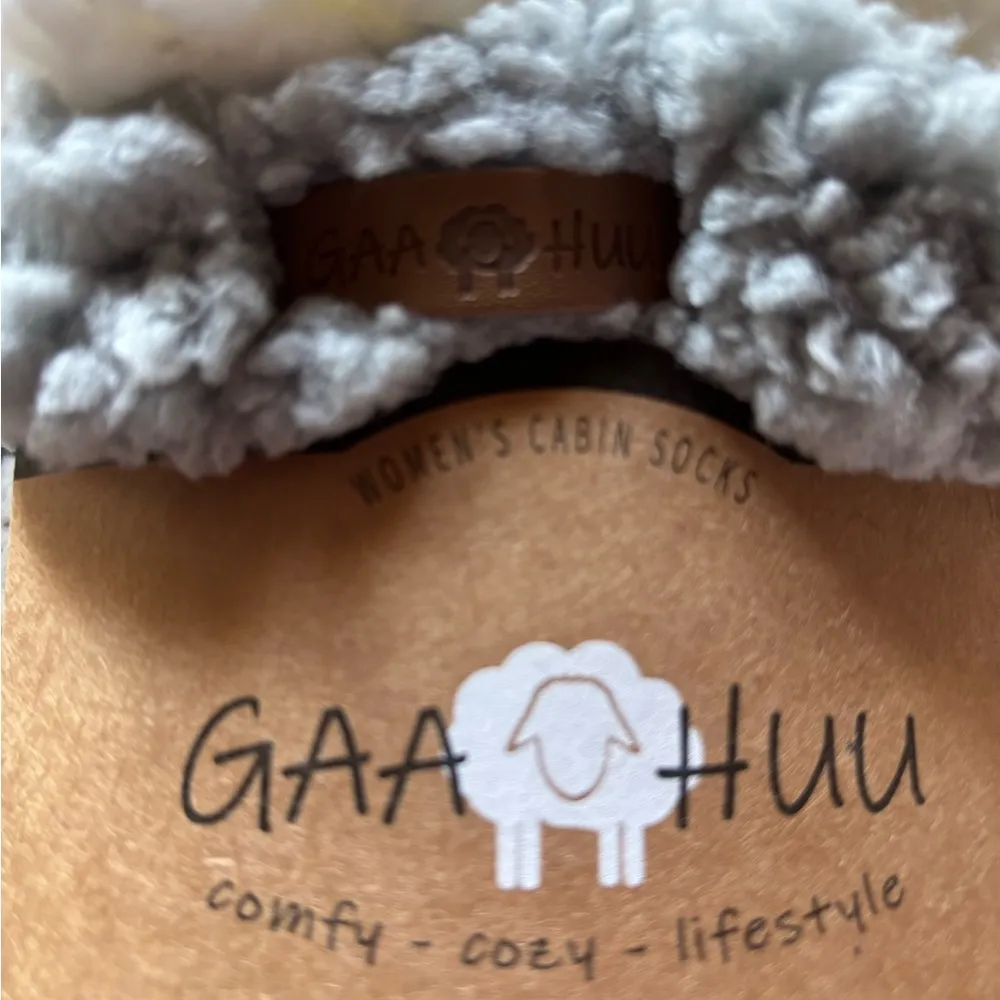 Guy huu slipper socks Gray - Image 5