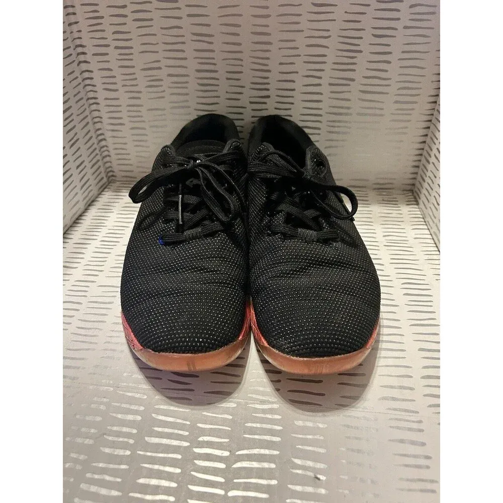 Nobull‎ Outwork Women’s Size 10.5 Black Athletic Crossfit Sneakers Red Gum Sole - Image 6