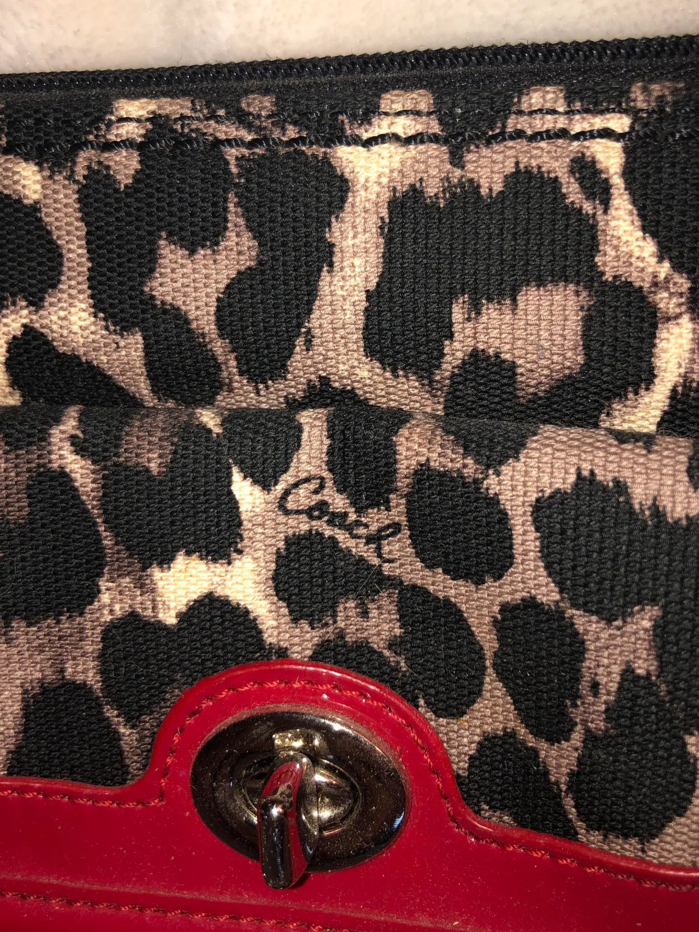 Coach Cheetah Print Purse - Image 3