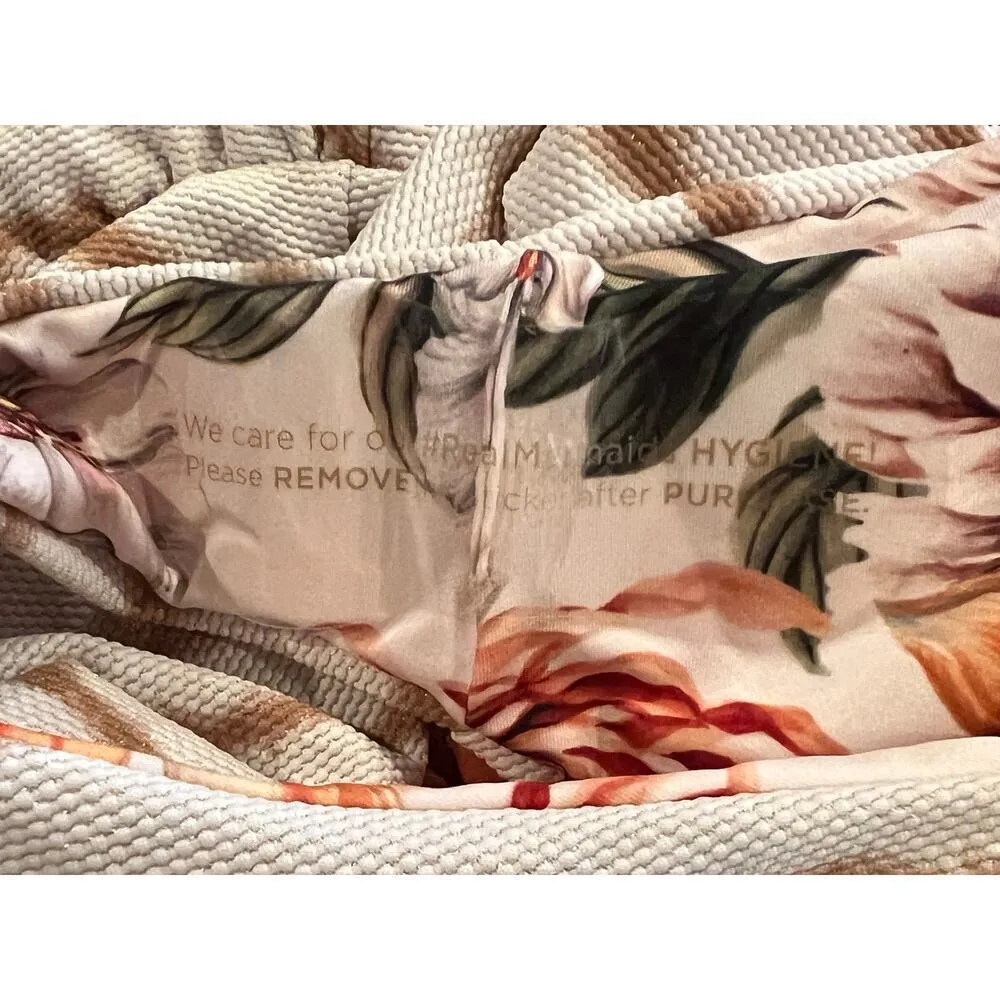 Maaji Ocena Waves Faena Reversible Plunge One-Piece Size Medium - Image 8