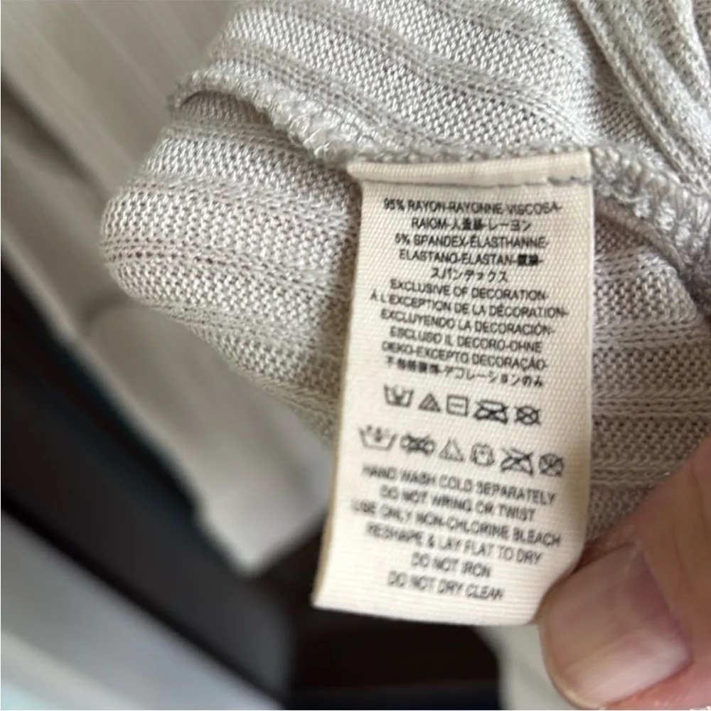 EUC Free People Gwen Henley High Low Ribbed
Tunic Top Size Small - Image 11