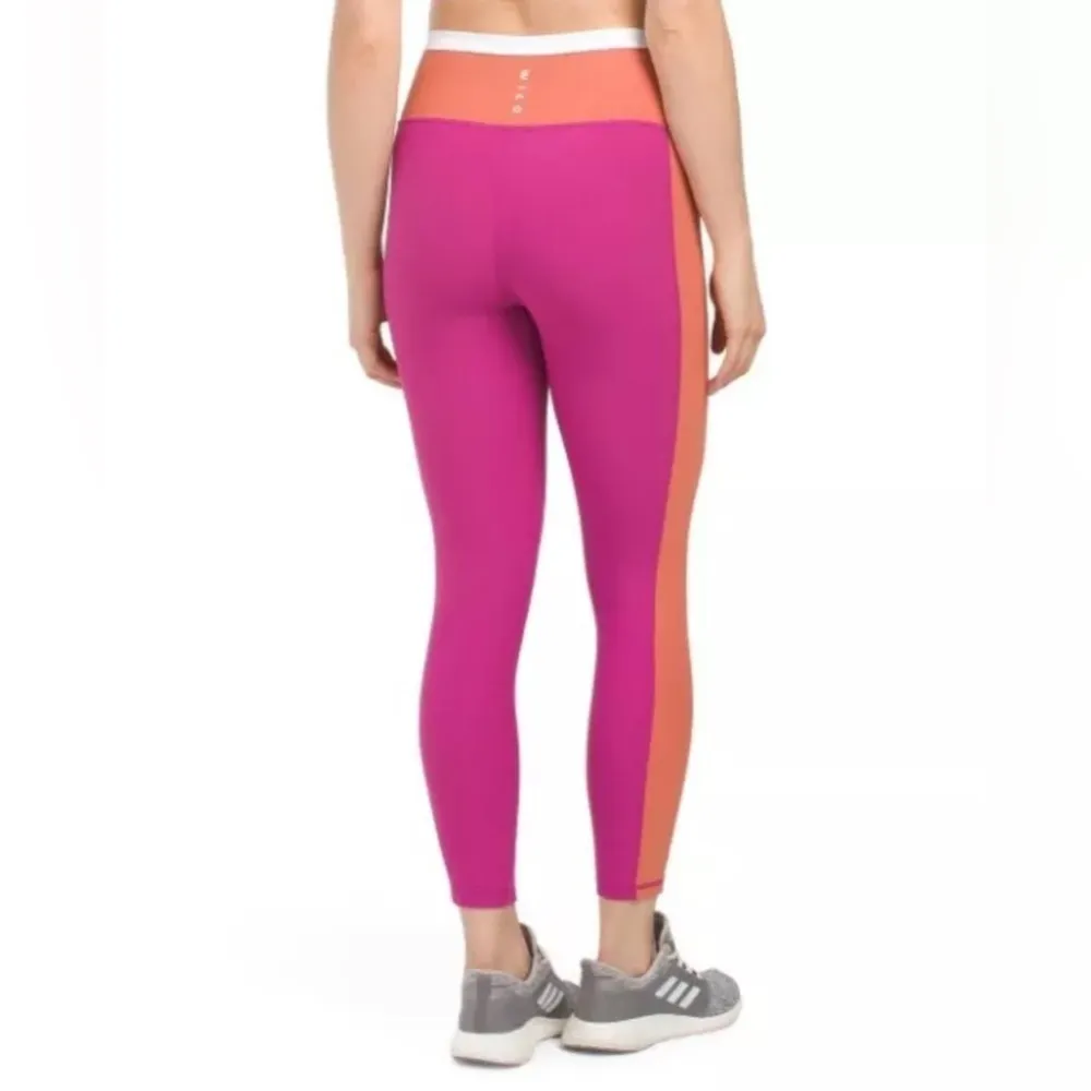 WILO The Label Colorblock Leggings | Size S Orange - Image 2