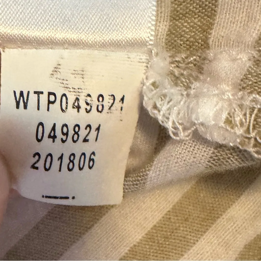 J Jill Tunic Top Popover Coastal Cottage‎ Lagenlook Boho Minimalist Quiet Luxury Size L - Image 8