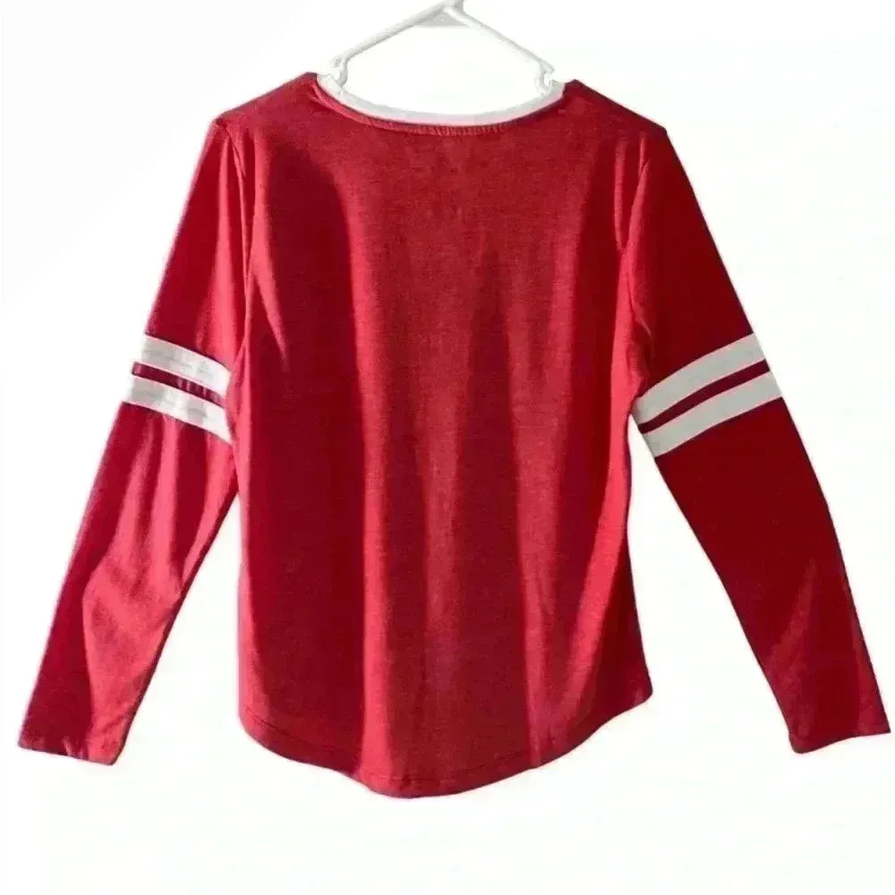 Disney Parks Disneyland Red Long Sleeve T-Shirt Medium - Image 2