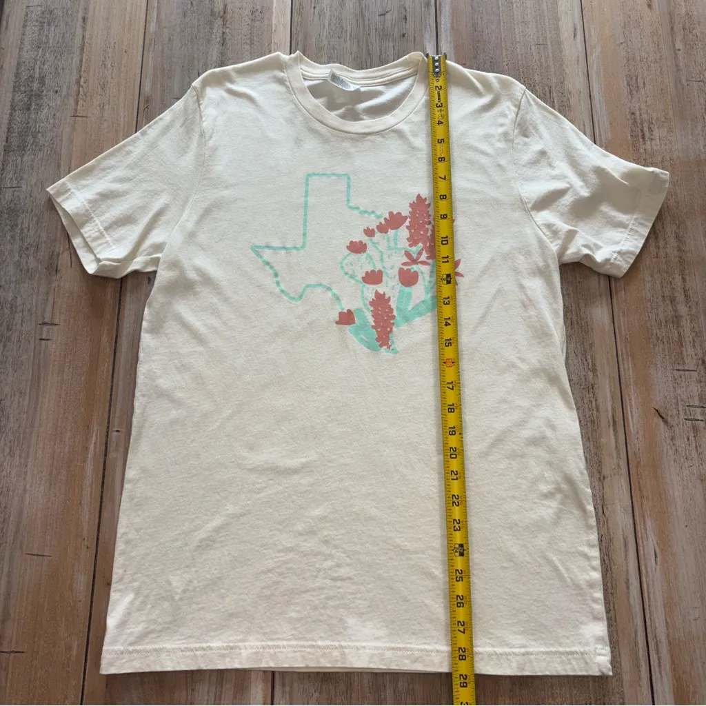 Ruby’s Rubbish Cotton Cream Texas Tee Large - Image 5