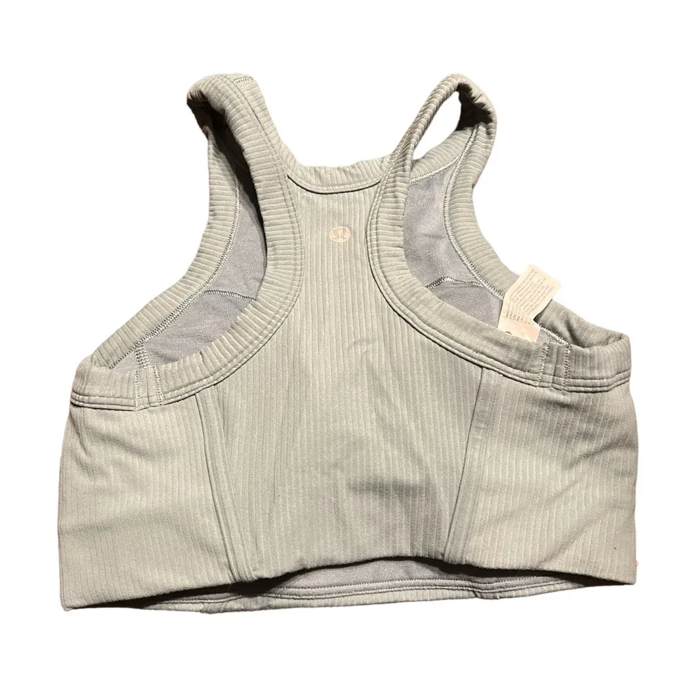 Lululemon Tidewater  Ribbed Nulu High-Neck Yoga Bra size 4 - Image 4