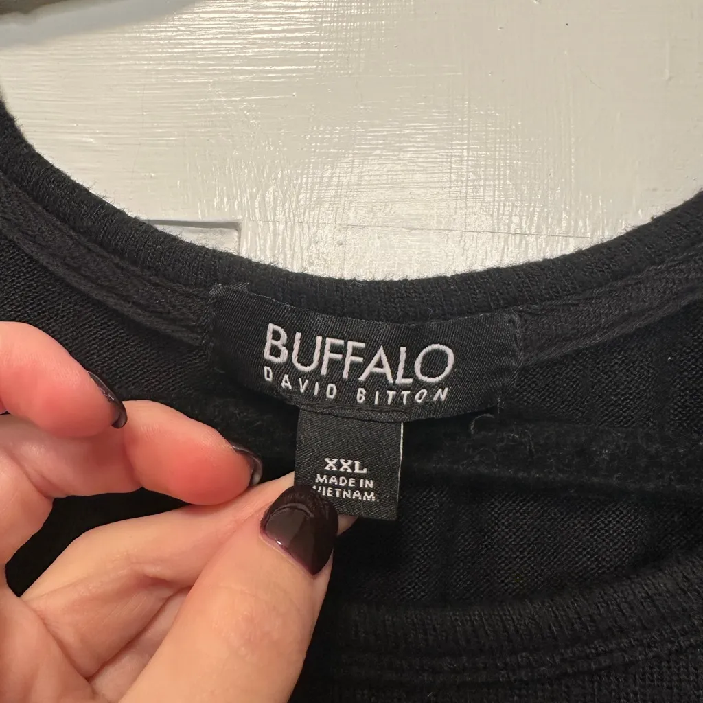 Buffalo David Bitton Star Crewneck Size XXL - Image 2