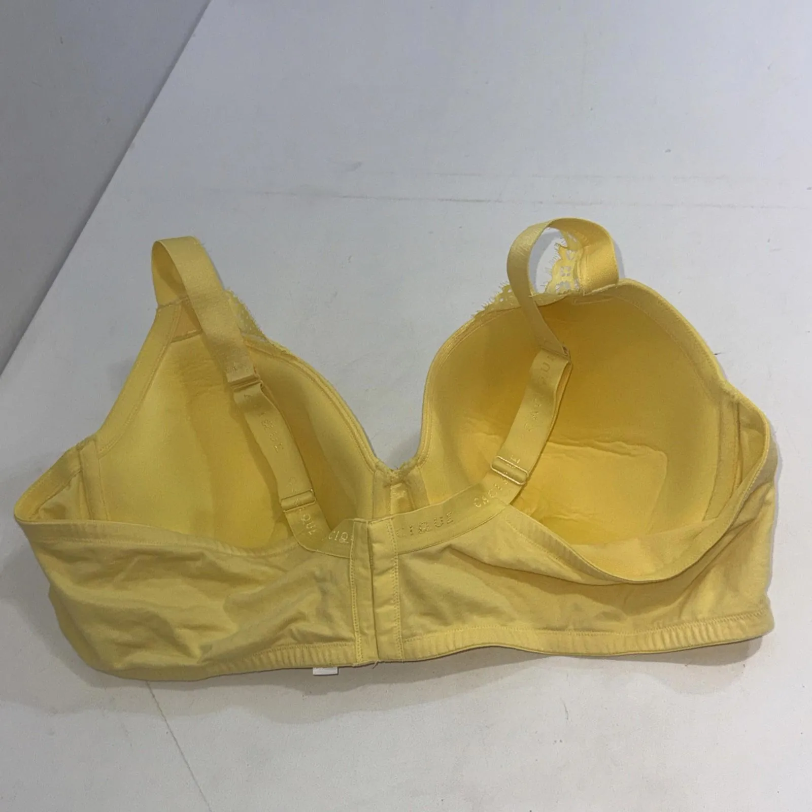 Lane Bryant Cacique Back-Close Lightly Lined T-Shirt Underwire Lace Bra 50D - Image 12