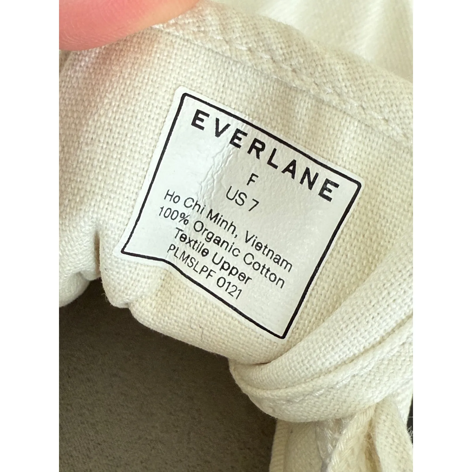 Everlane Forever Canvas 1.5 Platform White LaceUp Sneaker Shoe Casual Everyday-7 - Image 6