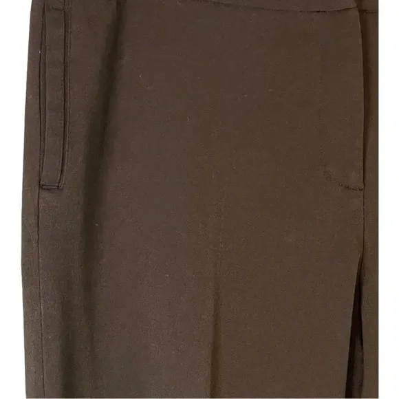 Rafaella Flat Front Brown‎ Pants Trousers Pockets Women Plus Size 14 - Image 3