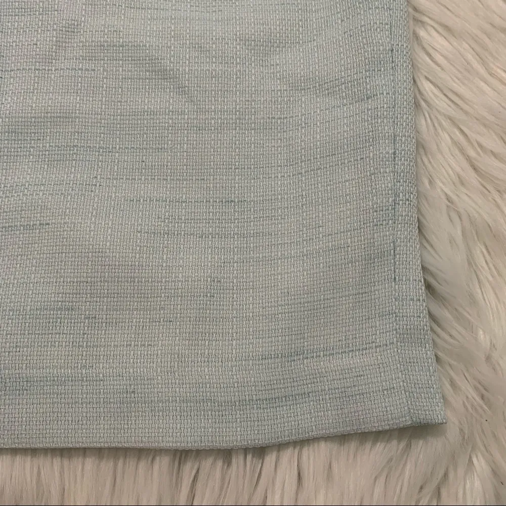 Halogen Tweed Pencil Skirt Light Blue - Image 6