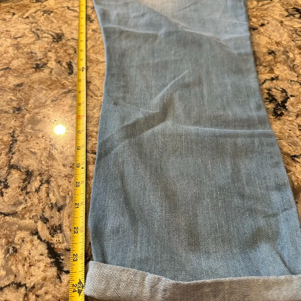 Old Navy Diva Cropped Jeans Size 14 New NWT Distressed - Image 9