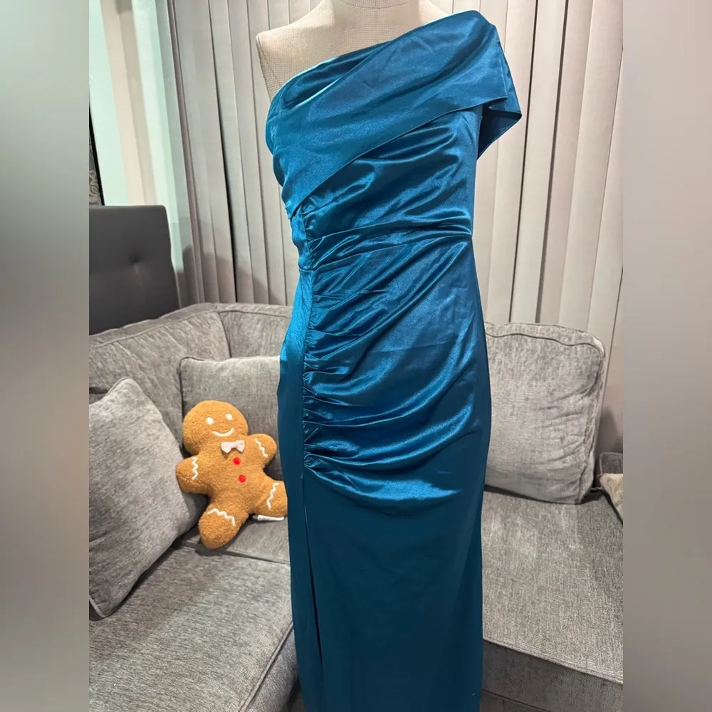 🌸AMTIOUS prom long dress ✨ Blue Size M - Image 5