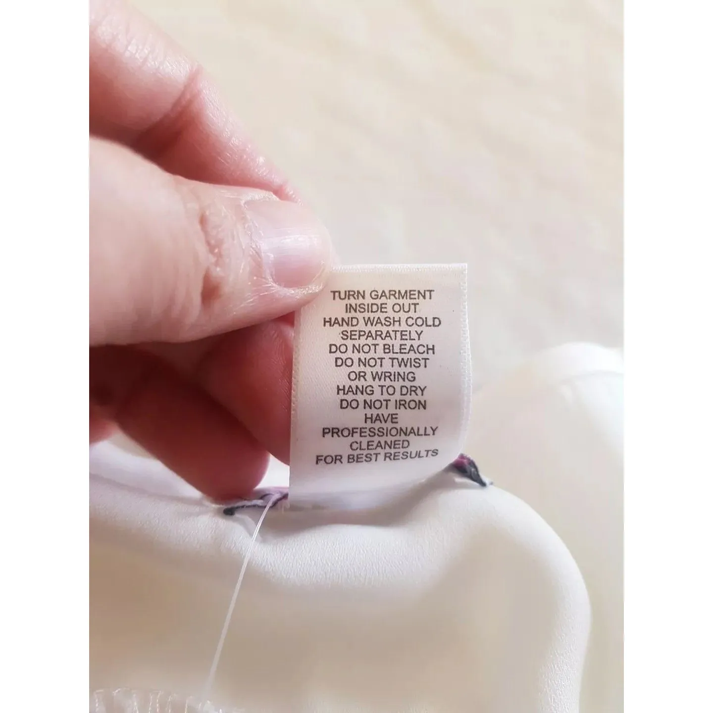 Three Pink Hearts Womens Blouse Sz XL Beaded Rhinestone Retro Hipster Boho Chic - Image 7