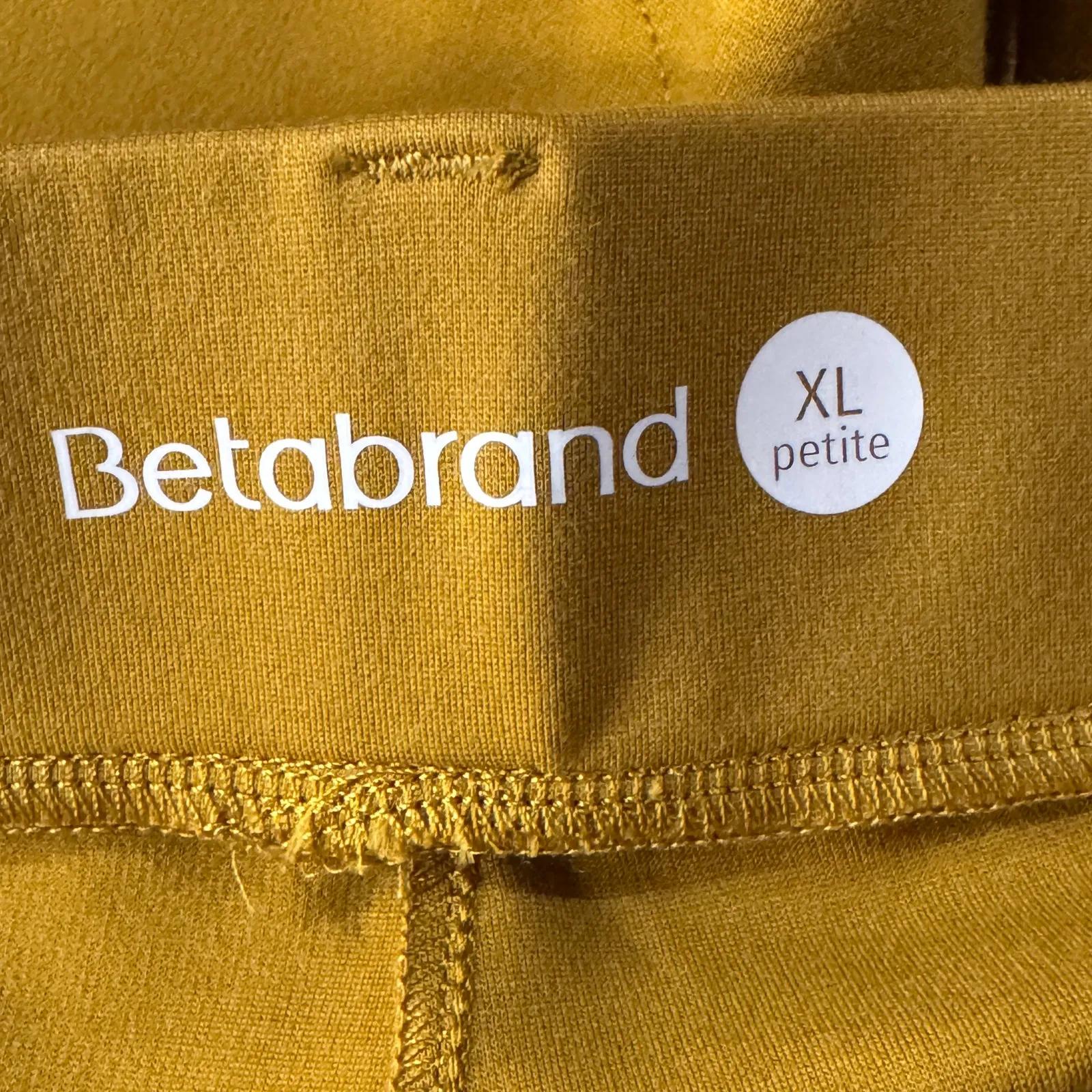 Betabrand Petite X-Large 7-Pocket Skinny Pants Pull-On Stretch Flat Front Cedar - Image 5