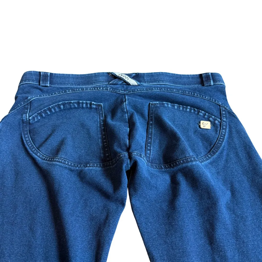 Freddy WrUp Dark Wash Skinny Lifting Jeans Stretch Comfort Italy Size 6 Women's Blue - Image 7