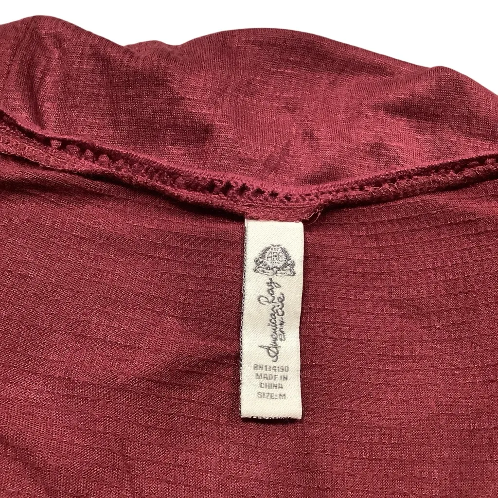 American Rag Cie ARC Women’s Long Sleeve Beautiful Detailed Blouse BRAND NEW Red Size M - Image 12