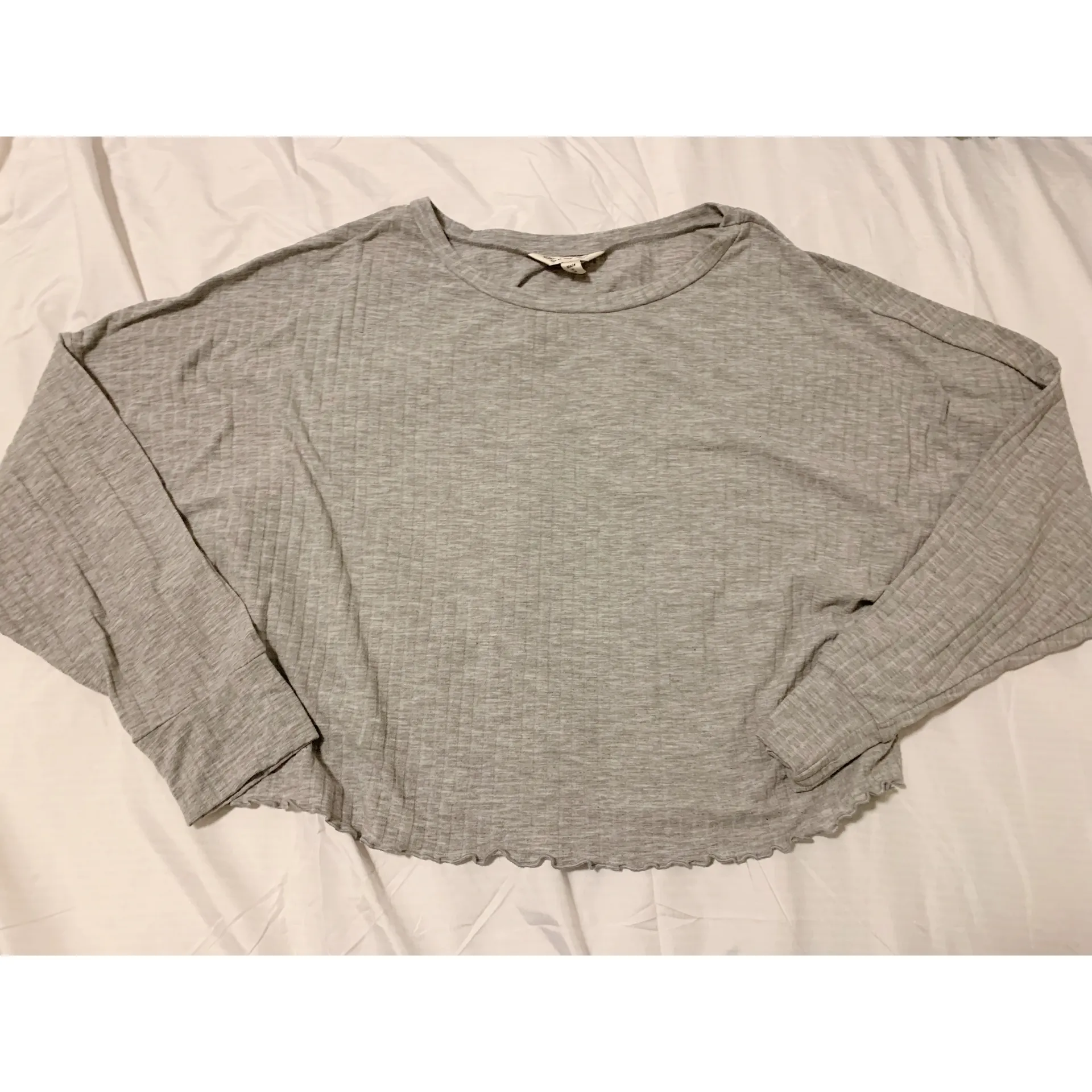 Ribbed Oversized Slouchy Top - Image 3