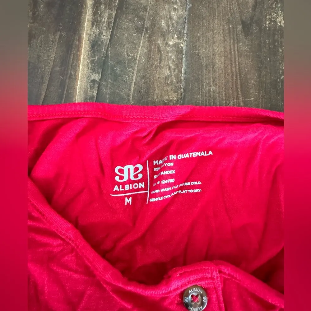 NEW! Albion fit Red Bamboo PJ Dress - Image 4