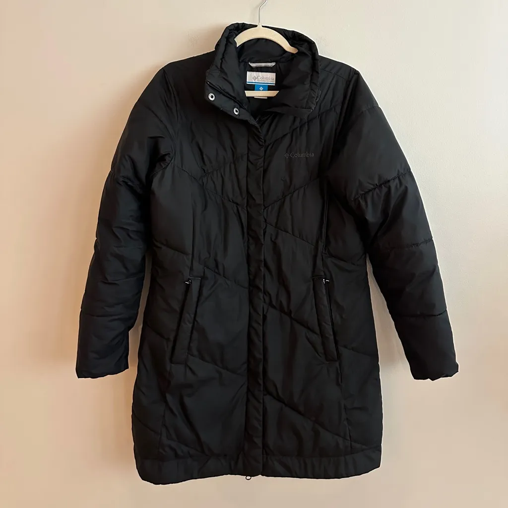 Columbia Women's Snow Eclipse Insulated Mid PufferJacket- Black - Size M - Image 2