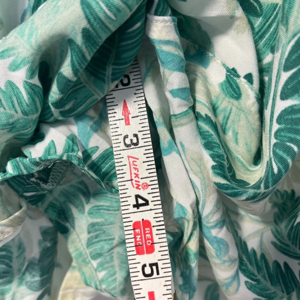 NWT H&M Tropical Green Halterneck Romper size XS - Image 7