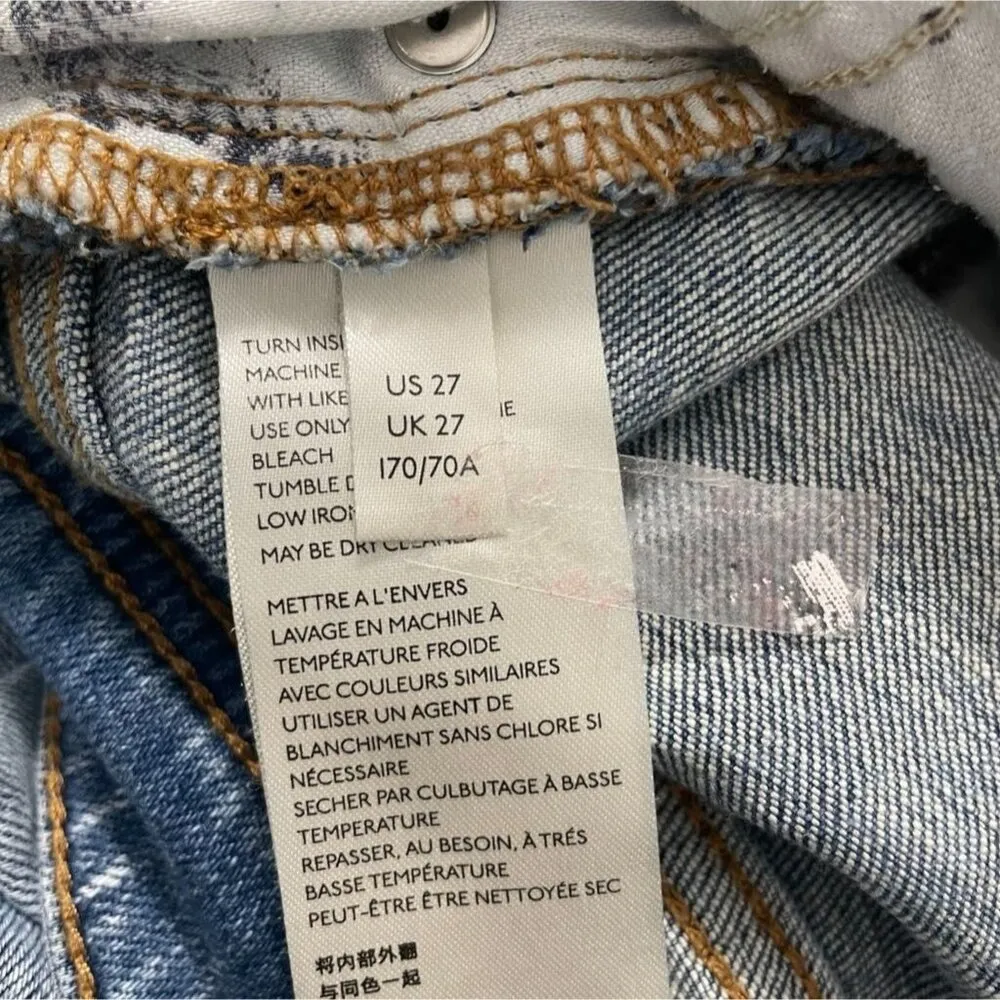 Pilcro and the Letterpress Size 26 US 27 UK 27 Slim Boyfriend Shorts Distressed - Image 6