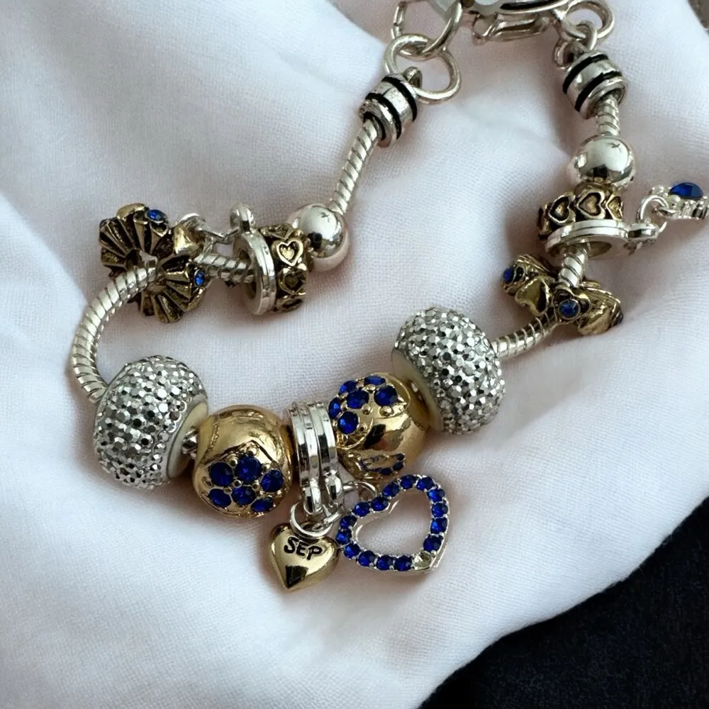 Landau Gold and Silver Charm Bracelet - Image 3