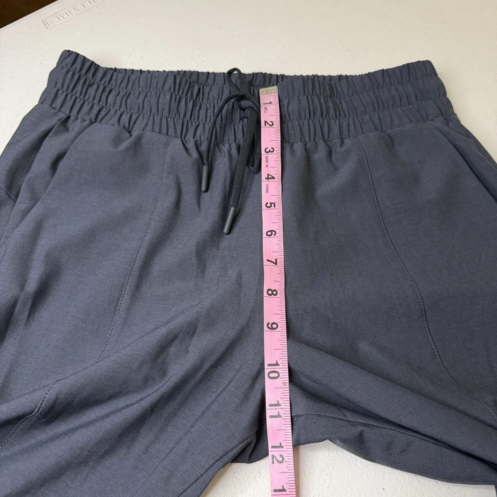 ZYIA Active Womens M Perfection Jogger Pants Charcoal Black Elastic Waist - Image 6