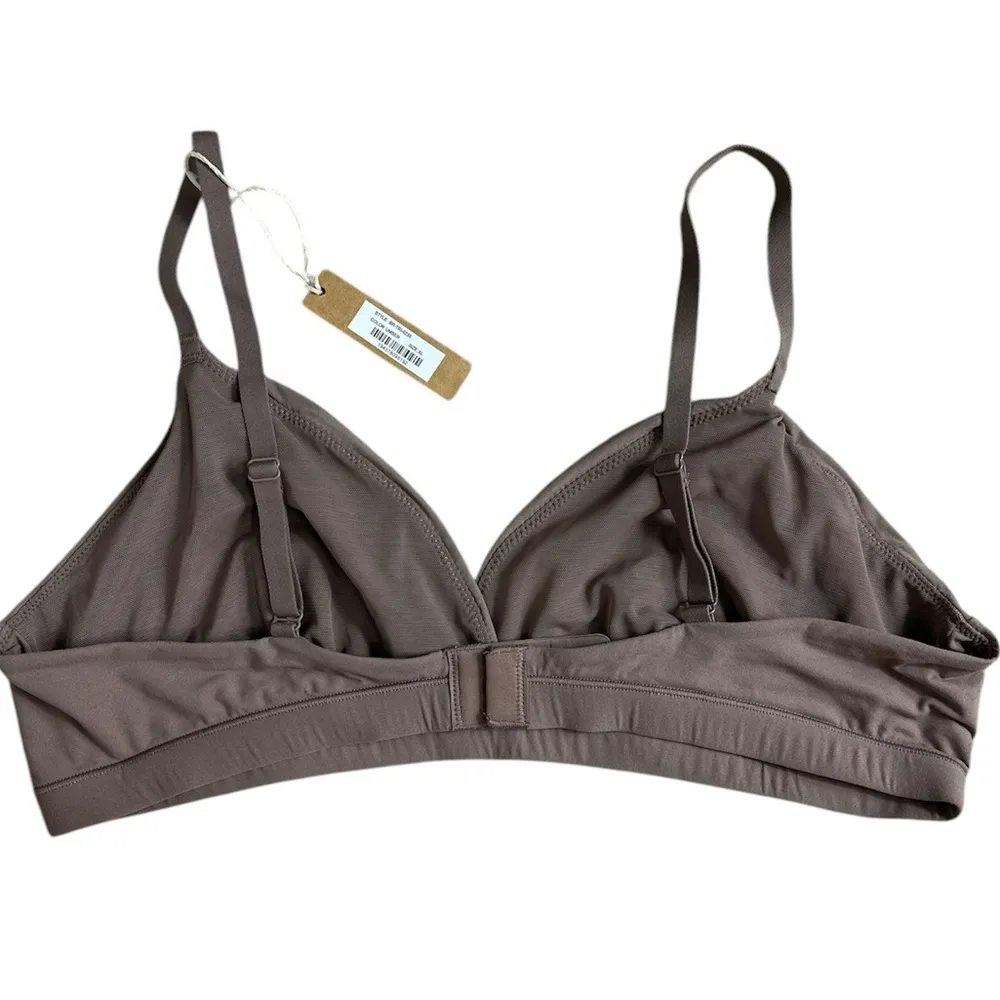 SKIMS Fits Everybody Triangle Bralette Umber NWT - Image 2