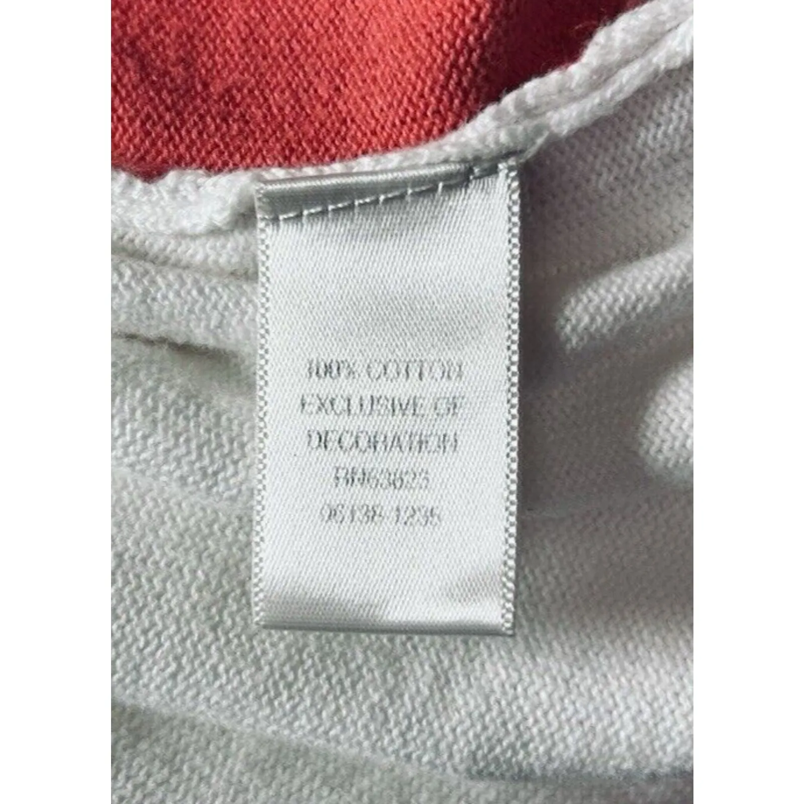 Christopher & Banks SZ L Y2K Retro Sweater Set Faux Orange Red Knit Cardigan - Image 8