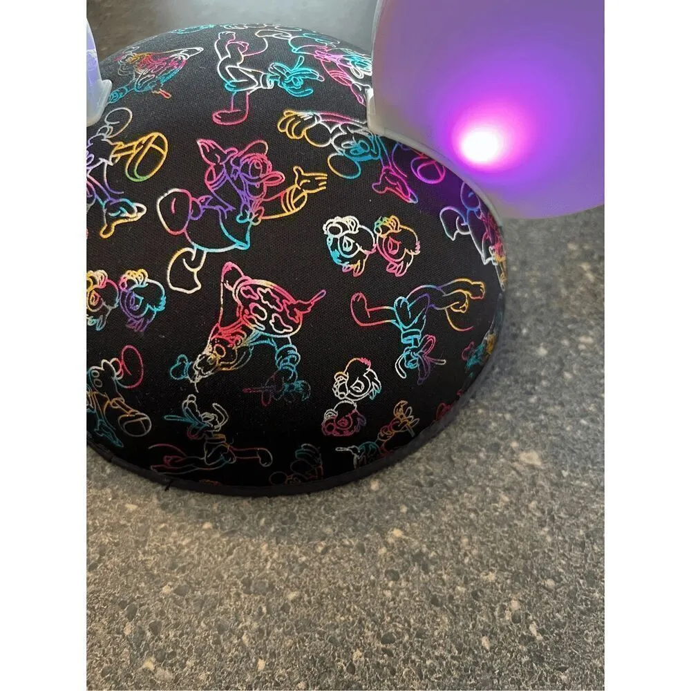 Disney Parks World of Color Mickey Mouse "Glow With The Show" Light Up Ears Hat - Image 10