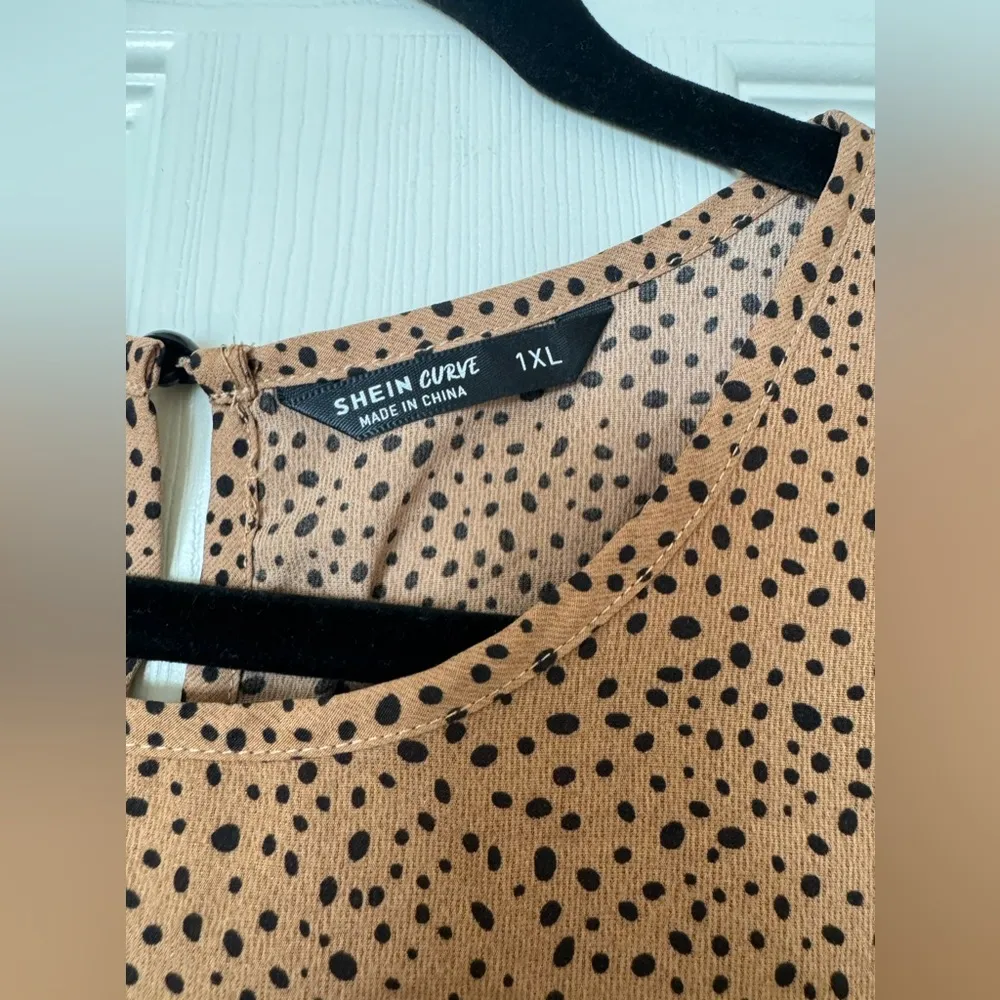 Leopard Print Blouse SHEIN 1X - Image 3