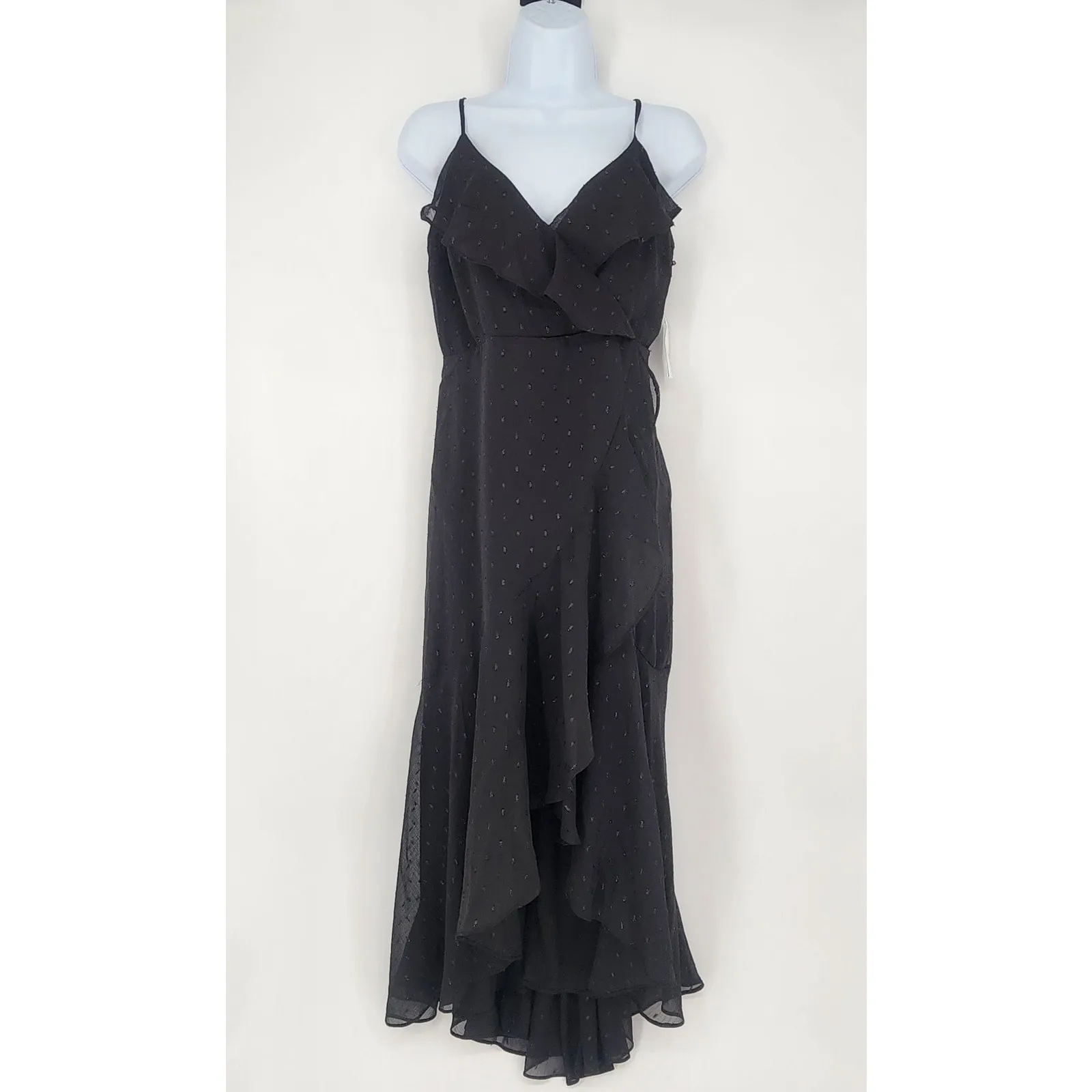 1. State Winter Muse Black Ruffle Sparkle Hi - Image 11