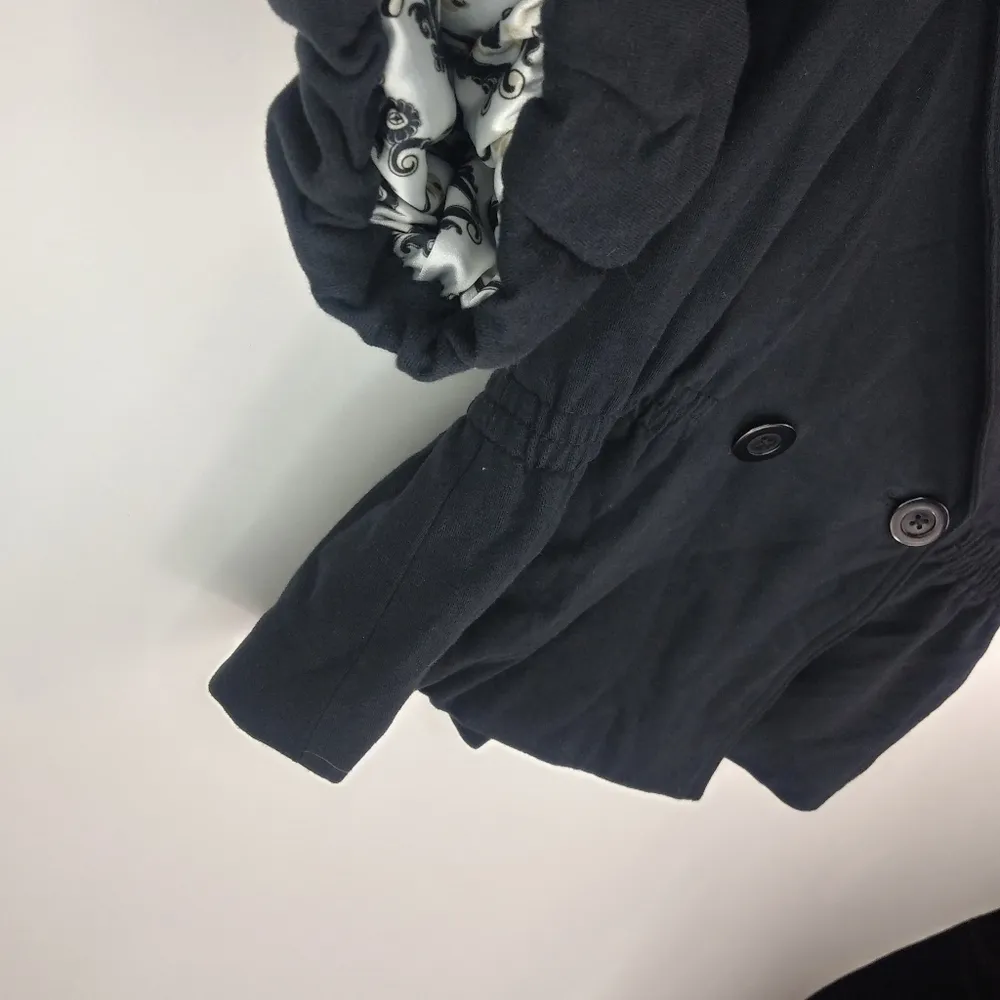 WHBM S Black Knit Bolero Jacket Blazer - Image 2