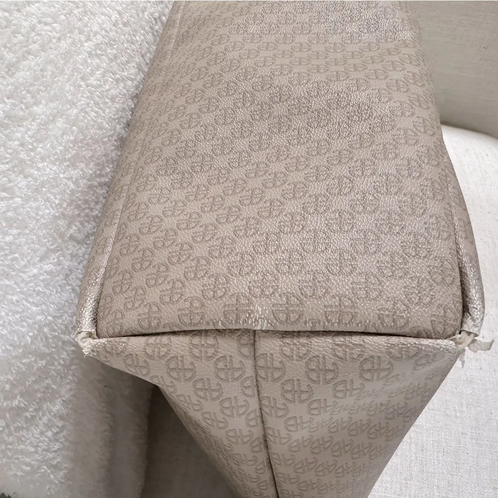 Anine Bing Cream Tote Bag - Image 15