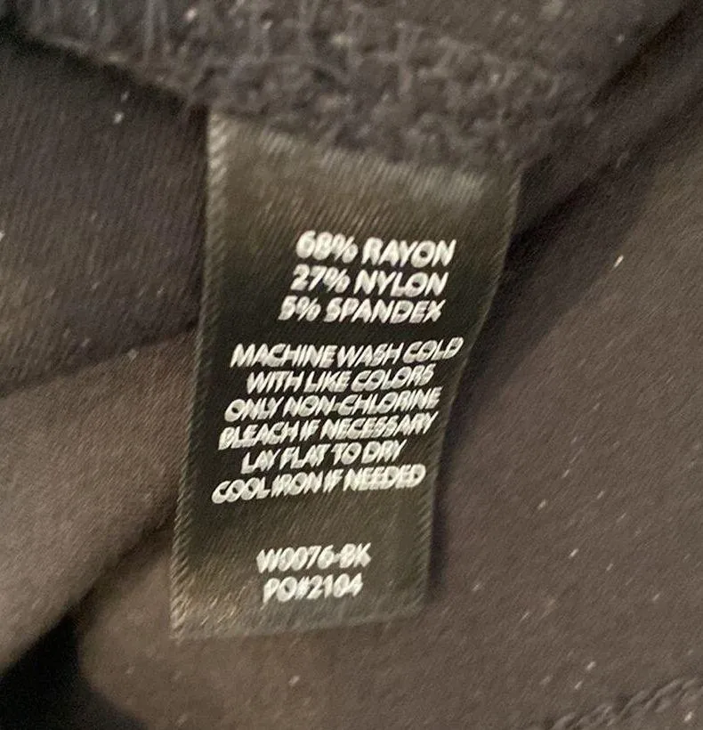 Betabrand Classic Straight Leg Black Dress Yoga Pants Stretchy Sz Sm Petite - Image 3