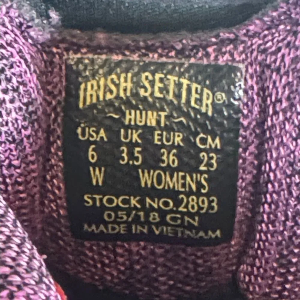 Women's Irish Setter Ravine BOA Insulated Hunting Hiking Boots Size 6 NEW Gray - Image 6