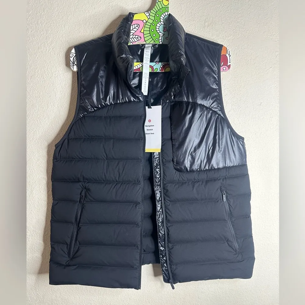 Lululemon Navigation Stretch Down Vest Style W4BLLS size 6 - Image 6