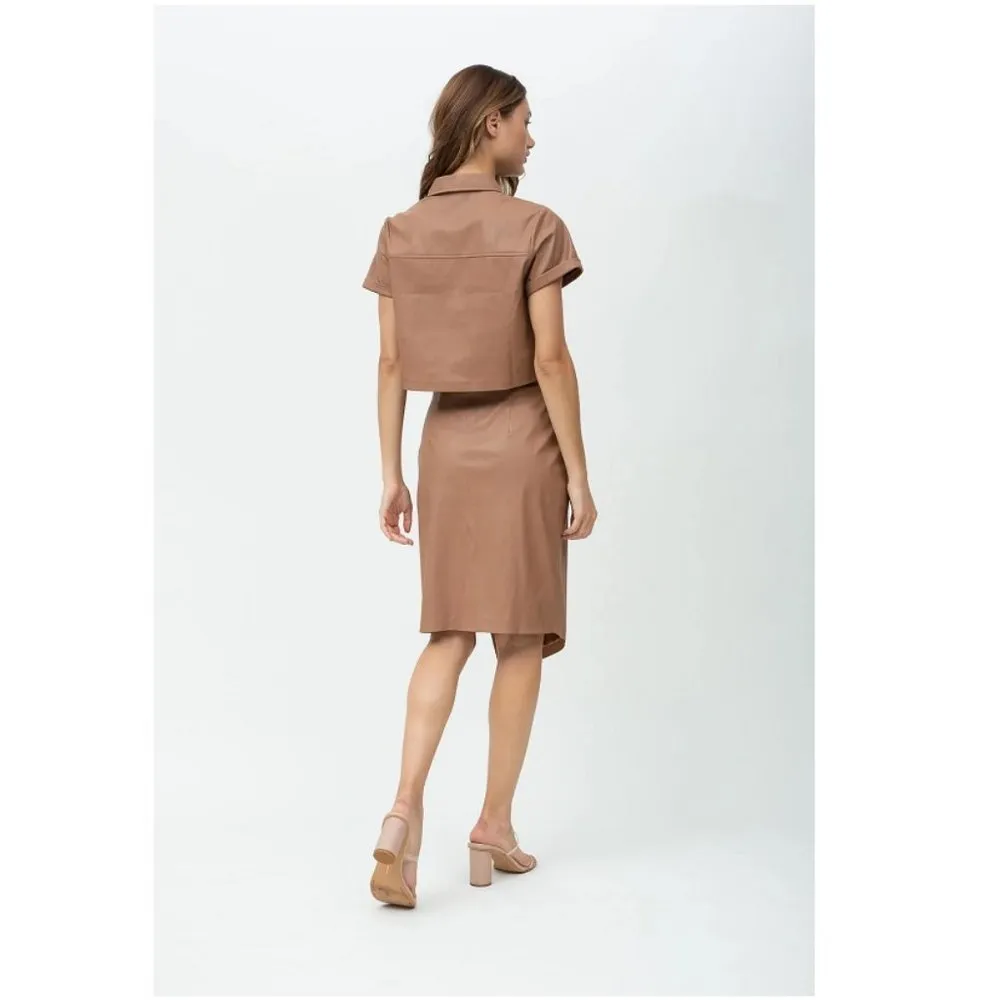 n:Philanthropy Arielle Shirt & Standon Skirt Ginger - Image 2