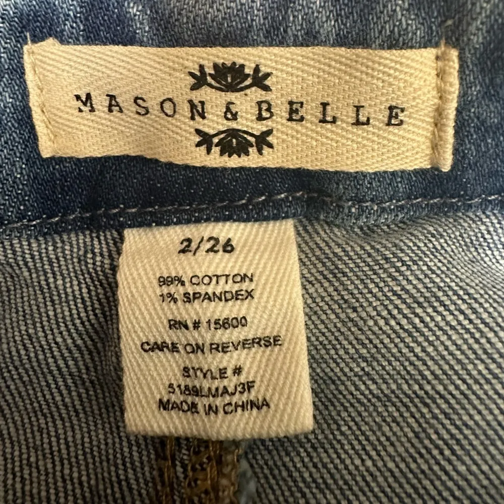 Mason & Belle denim mid rise jeans - Image 3