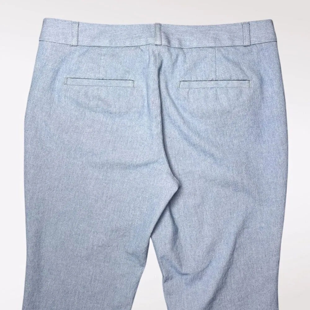 Banana Republic Sloan Ankle Pants Light Blue Size 8 - Image 8