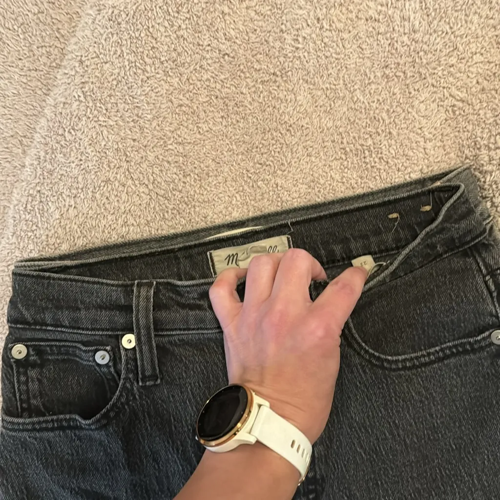 Madewell NWT '90s Straight Jeans Size 24 Cross Tab Edition | Burwick Wash - Image 7