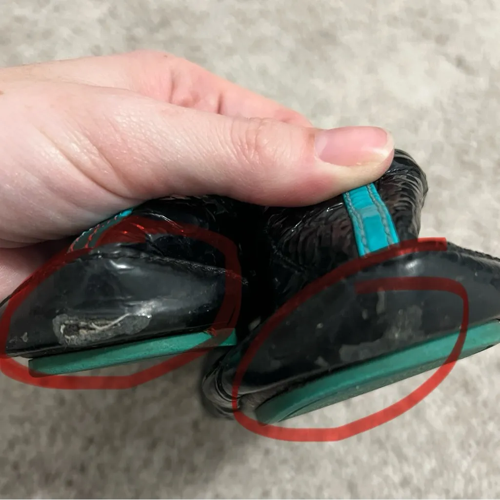 Tieks Obsidian Black Flats - Image 6