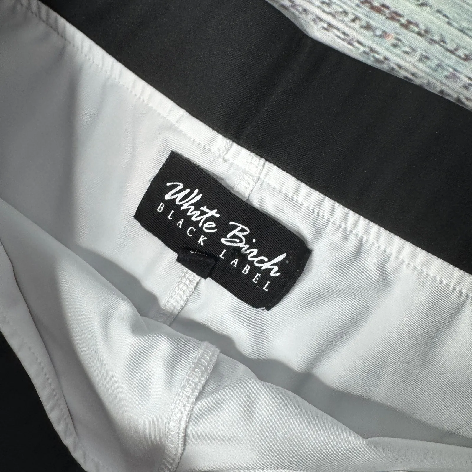 White Birch Black Label Black Athletic Skort Lg - Image 3
