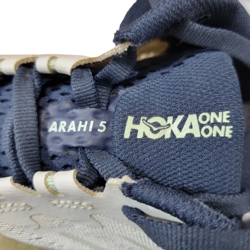 Hoka Shoes Size 7.5 D Women's Hoka One One Arahi 5 Wide Running Shoes No Insoles - Image 11