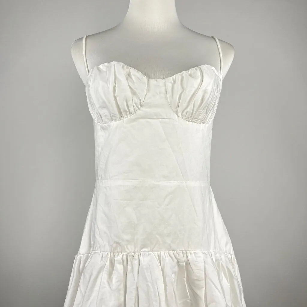 NWOT Farm Rio White Bubble Midi Dress Size S 100% Cotton - Image 6