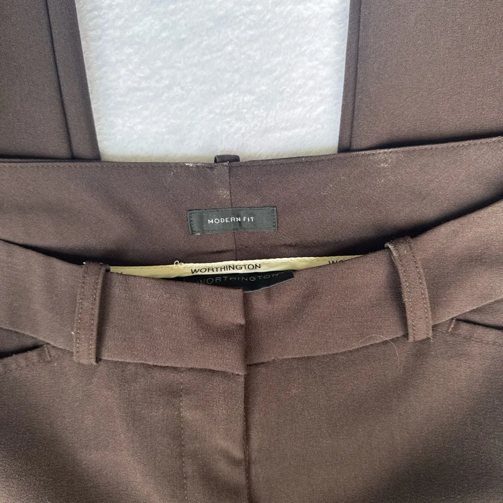 Worthington  Dark Brown Pants - Image 9