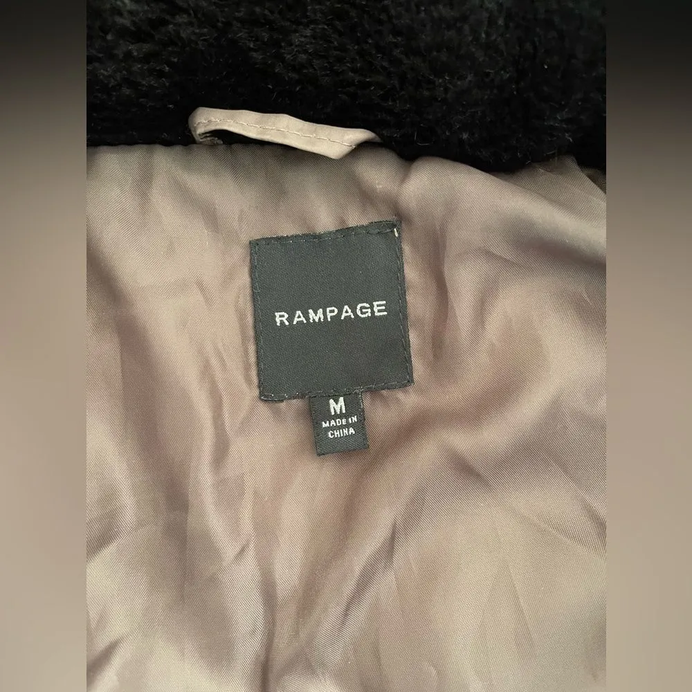 Rampage Women's Faux Fur Hooded Puffer Jacket
Size M 6 - Image 5